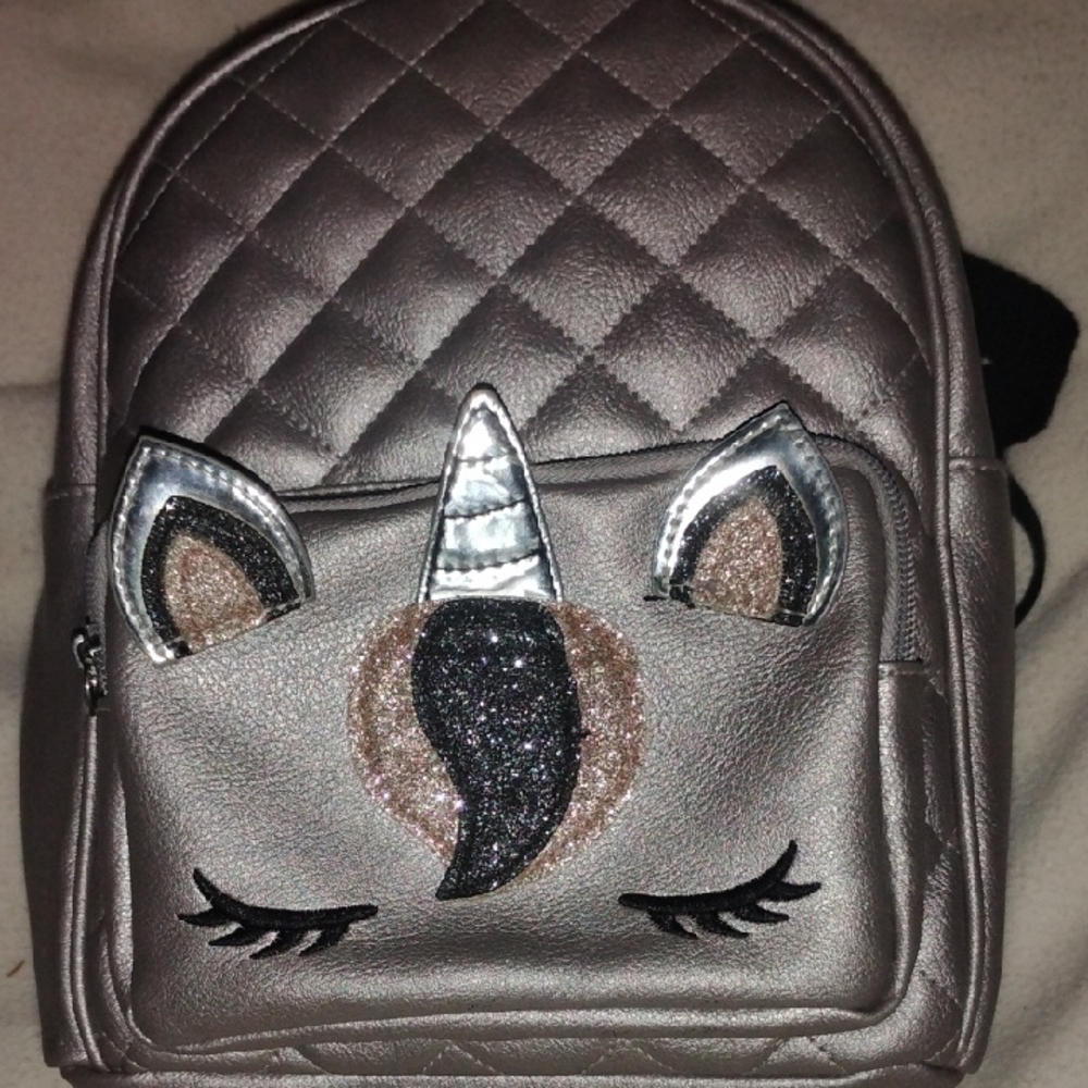 Silver and Black Structured Bags with Whimsical Designs